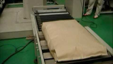 robot palletizing line ,automatic robot  bag stacking line