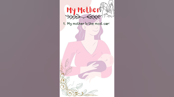 Improve your English|Sentences on My Mother|English listening Skills- Speaking Skills |Short Essay-8