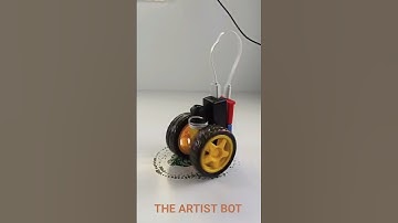 Make drawing patterns using DIY simple robot | Made using Havi Elements DIY Robotics starter kit