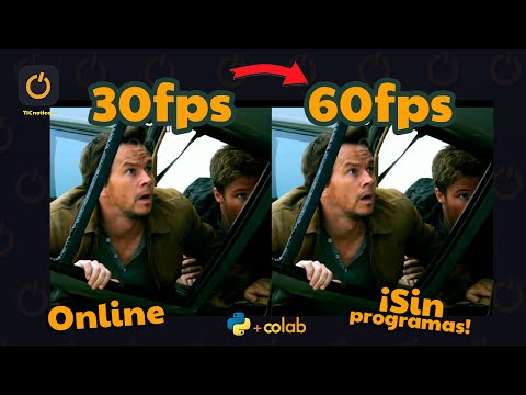 Aumentar fotogramas de 30fps a 60fps o más SIN PROGRAMAS