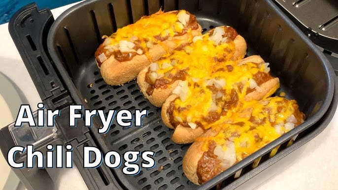 Air Fryer Hot Dogs - Katie's Cucina