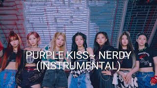 Purple Kiss~ Nerdy (Instrumental)