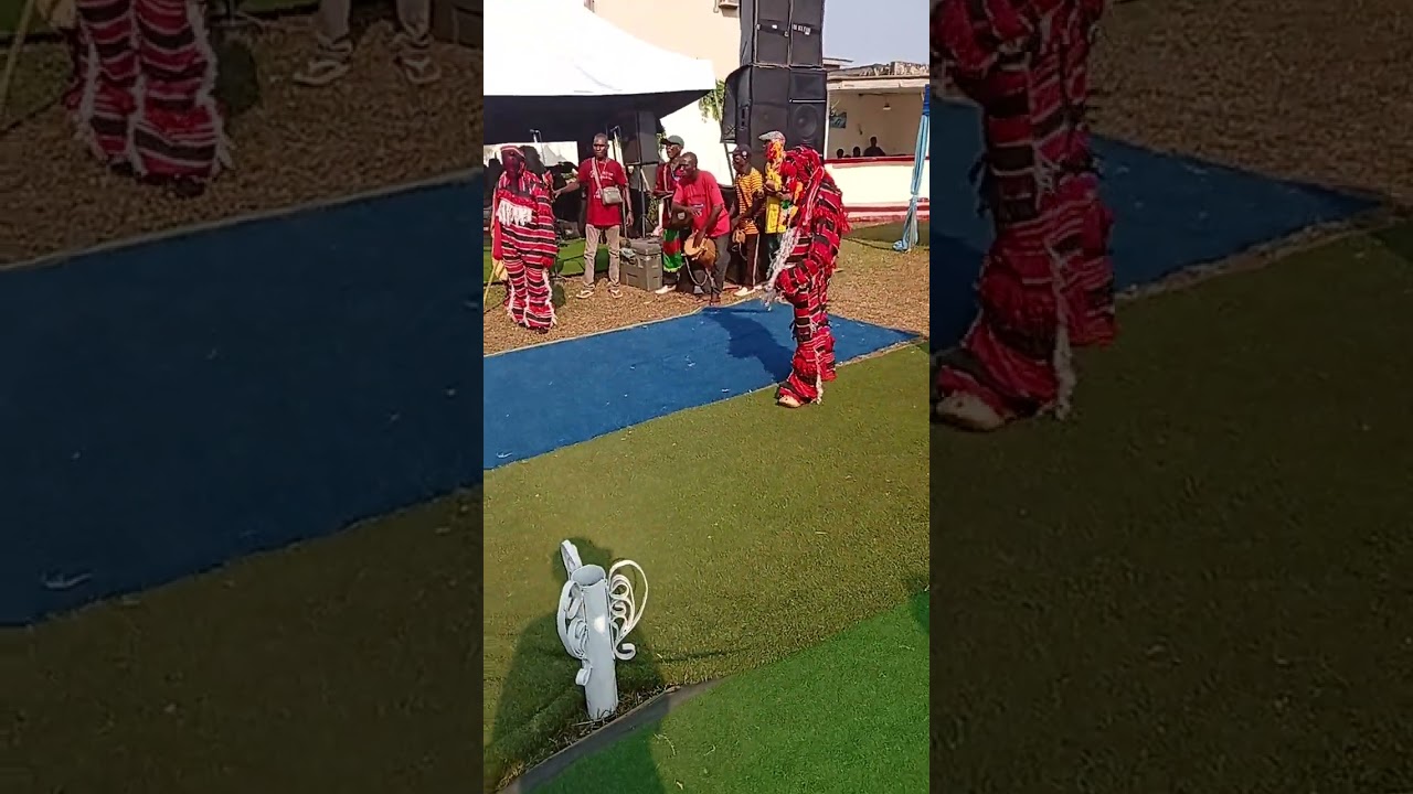 Alex acrobatic dance group perform in Benin. Full episode 