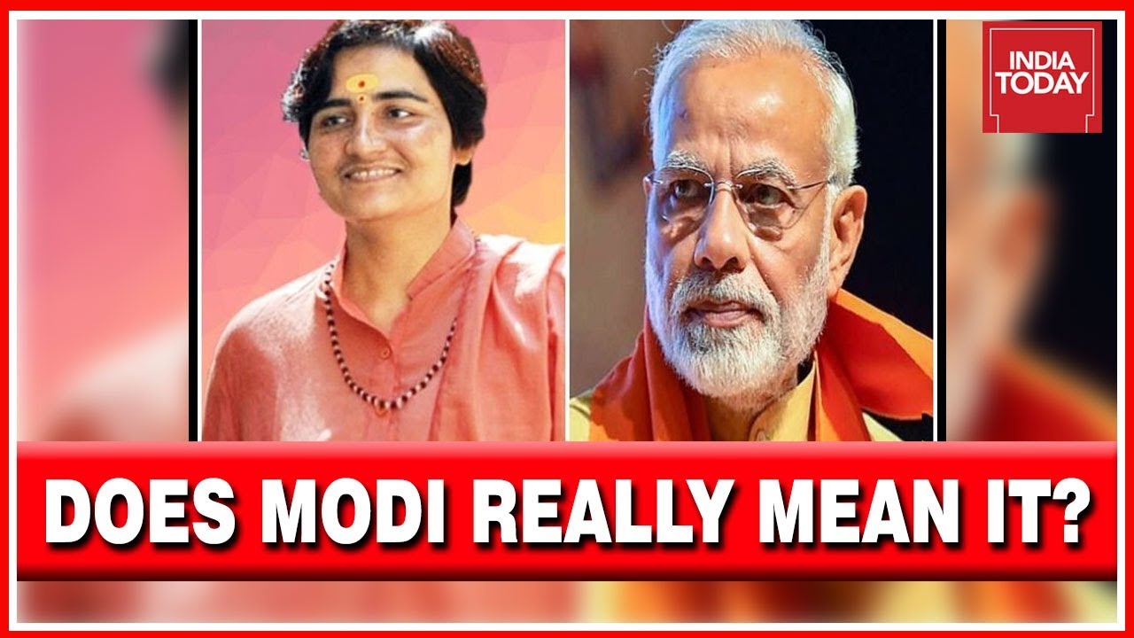 Reactions Spill After PM Modi Slams Sadhvi Pragya Over Pro Godse Remarks