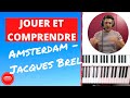 Tuto piano   jouer   comprendre dans le port damsterdam jacques brel