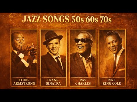 Vintage Old Jazz Memories Frank Sinatra Louis Armstrong Nat King Cole Golden Era 50s 60s 70s