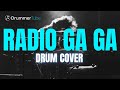 How to play "Radio Ga Ga" (Queen) on drums | Radio Ga Ga drum cover