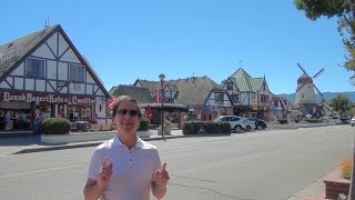 Solvang-A Taste of Denmark in Southern California! (With Danish Music)