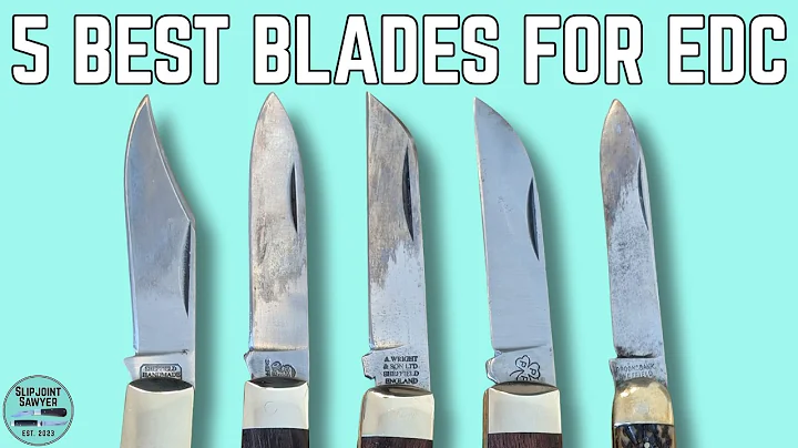 Uncover the BEST Blade Shapes for Everyday Carry Knives in 2025!