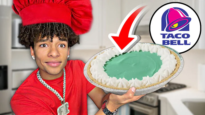 I Made the VIRAL Baja Blast Pie At Home! 