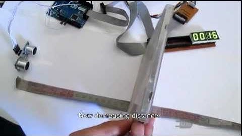 SR-04.Range Finder Demonstration