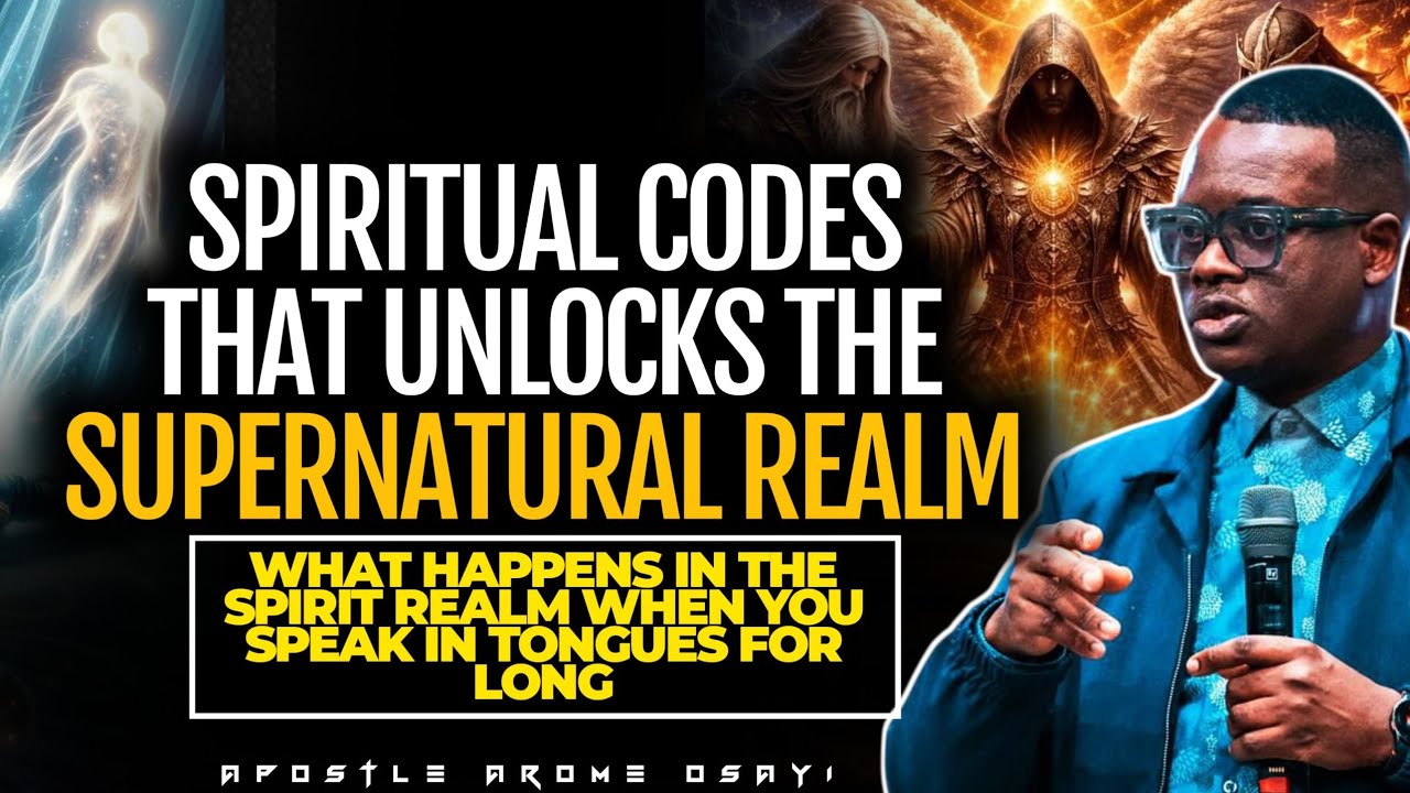SPIRITUAL CODES THAT UNLOCKS THE SUPERNATURAL REALM ||APOSTLE AROME ...