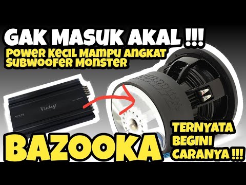 Bazooka 12 inch Car Audio For Home Audio