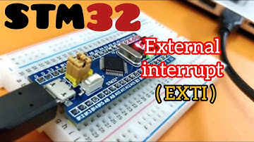 External Interrupt using STM32 || GPIO || HAL || STM32CubeIDE || Cortex M0 - M4