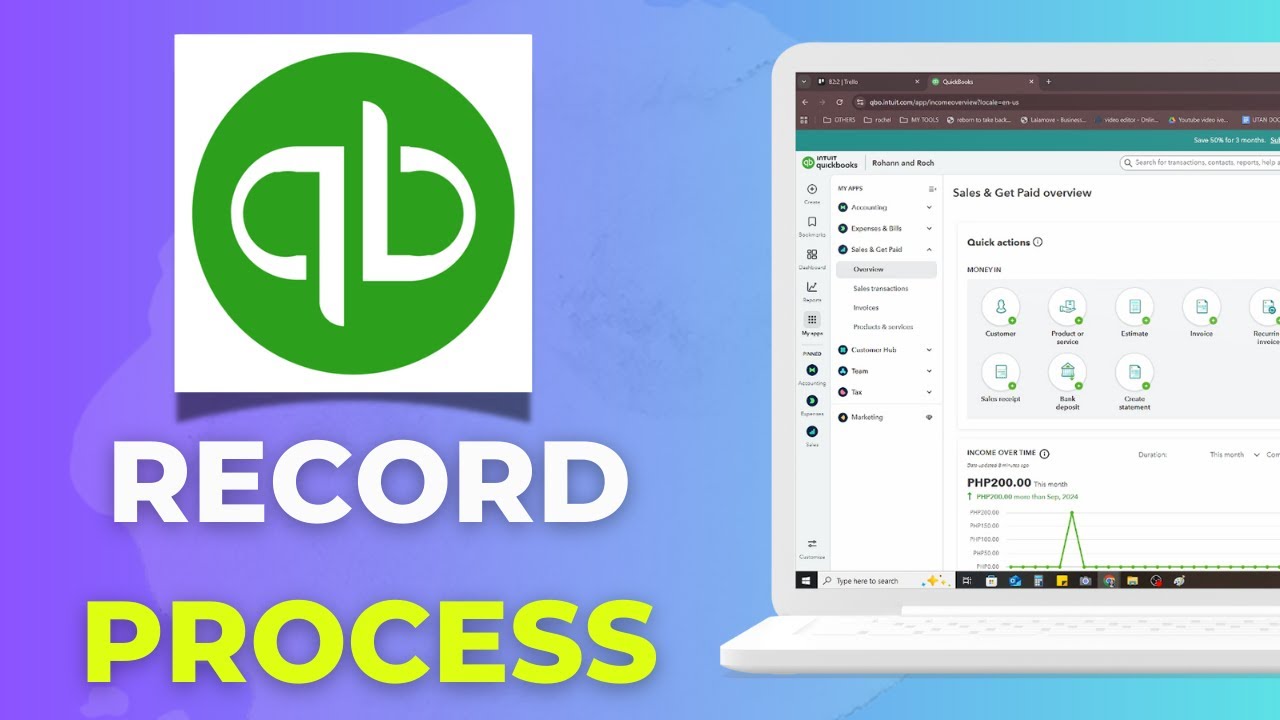 How to Record & Process Purchase Orders in QuickBooks Online - YouTube