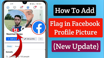 How to Add Flag in Facebook Profile Picture || Facebook Profile Add National Flag