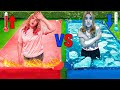 Chaude vs froide piscine challenge 