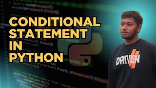 #day8 conditional statement 😄 | how to learn python in 30 days