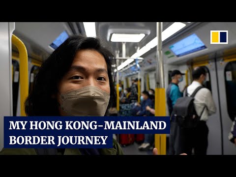 What was it like travelling from Hong Kong to mainland China as the border reopened?