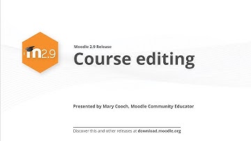 Moodle 2.9 Release Highlights: Course Editing