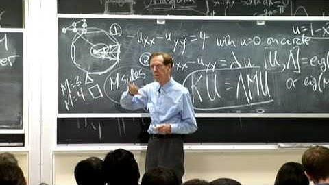 Rec 11 | MIT 18.085 Computational Science and Engineering I, Fall 2008