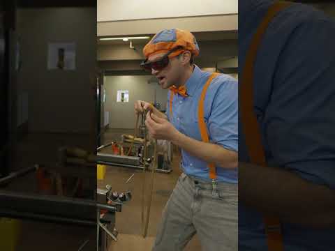 Blippi’s Glass-Blowing Adventure!