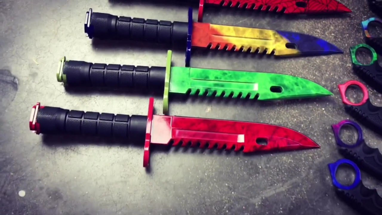 MASSIVE CSGO KNIFE COLLECTION (rare) YouTube