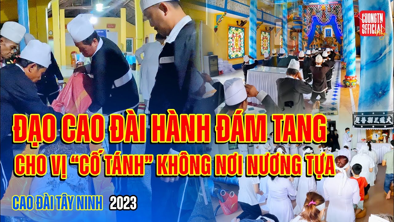 Đạo cao đài hành đám tang cho vị  