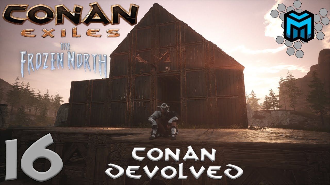 Conan Exiles- The Frozen North (Conan Devolved X03) EP16 | Dock and ...