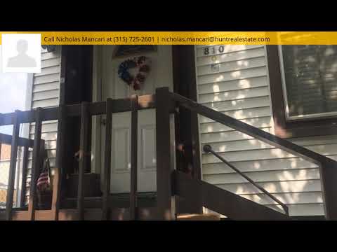 810 Huntington St, Utica, NY home video tour