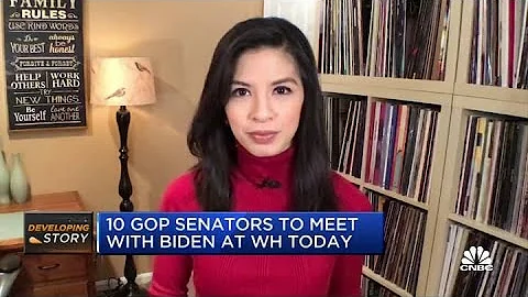 Ten GOP senators to meet with President Joe Biden on stimulus deal compromise