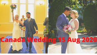 Canadian Covid-19 wedding highlights :D by Sushil Nagar 867 views 3 years ago 6 minutes, 28 seconds