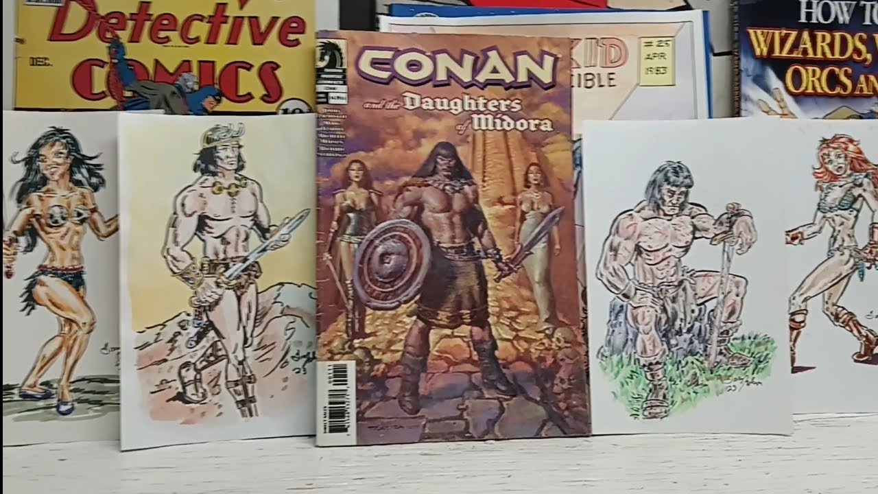 EP 1142 Конан и дочери Мидоры, ваншот из Dark Horse Comics, 2006.