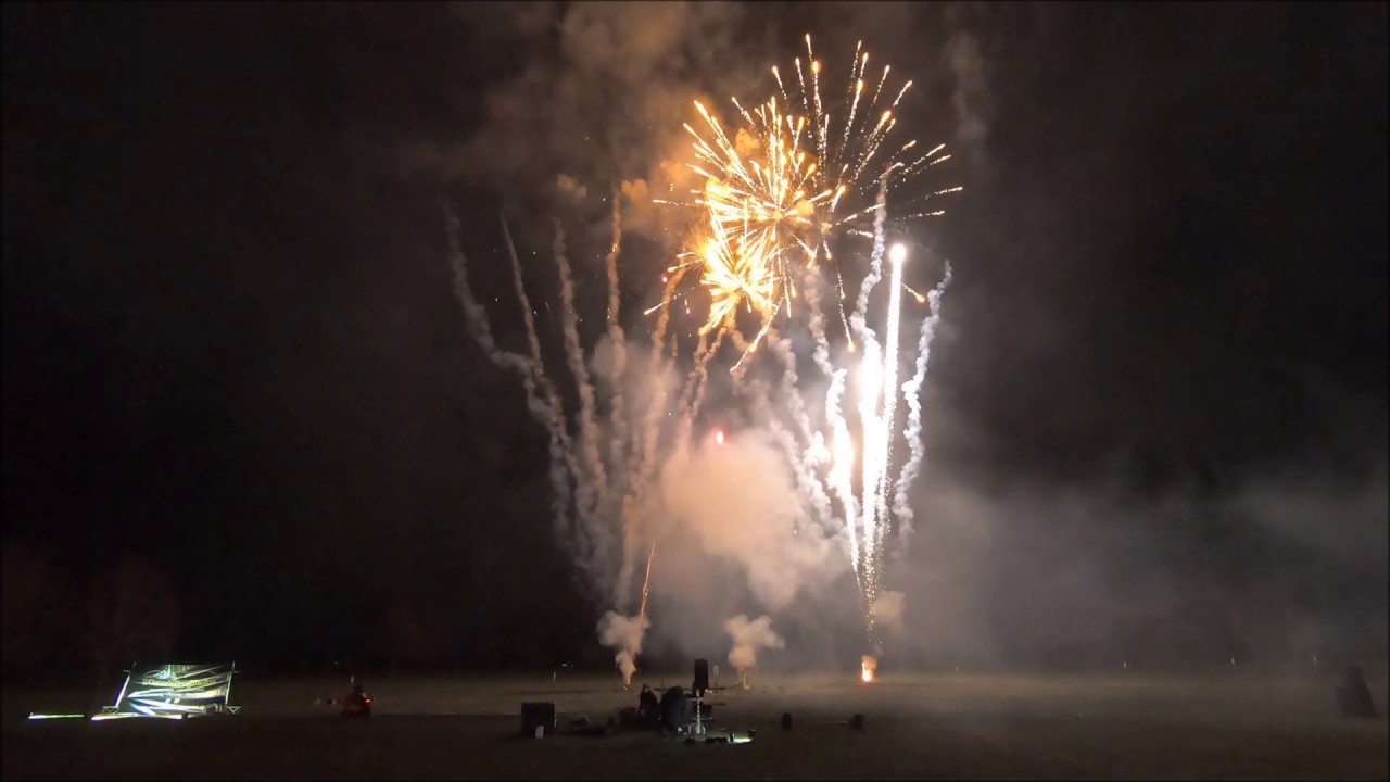 Equinox-"Art of Pyro" Vorschießen 2018 - Eröffnungsfeuerwerk beim Golfclub Hetzenhof