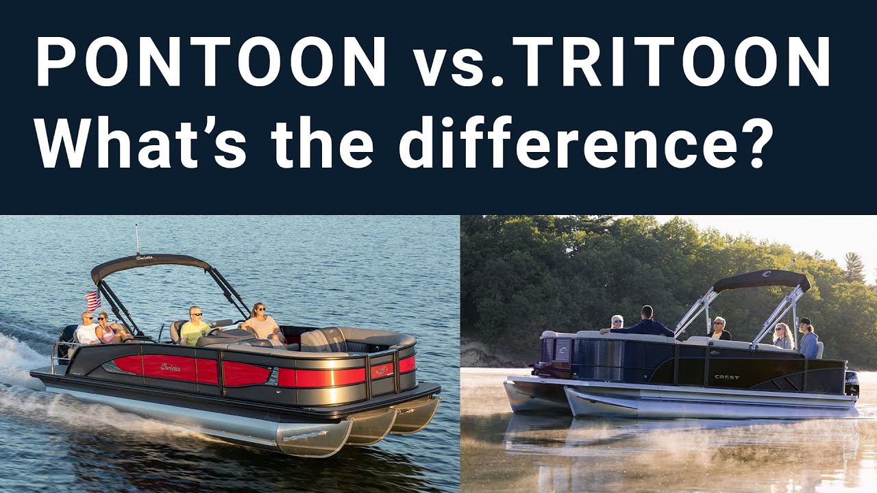 Pontoon Vs. Tritoon | What'S The Difference? - Youtube