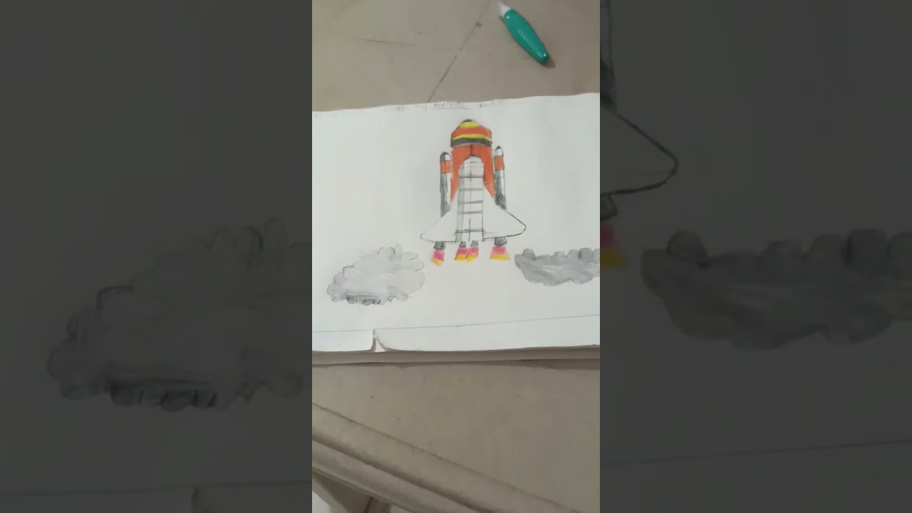 i draw rocket 