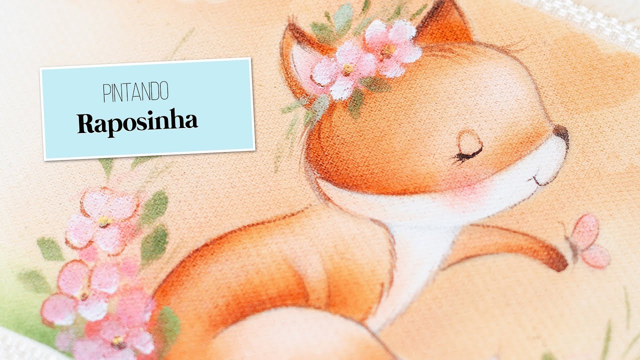 Raposinha com Flor - Lançamento da Apostila 