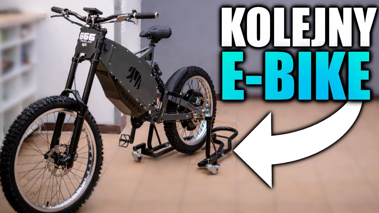 KOLEJNY MONSTER E-BIKE w mojej kolekcji | BearEbike Light + Bolt E-bike E3000 Extreme