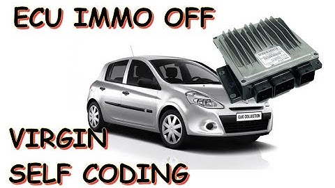 DELPHI ECU CLIO DCI 1.5  2005 IMMO OFF