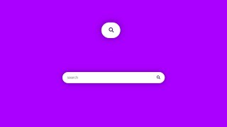 How to make Animated Search Bar using HTML and CSS | Easy Steps | Website Search Bar