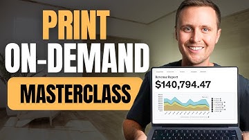 The Complete Print On-Demand Masterclass (FREE COURSE)