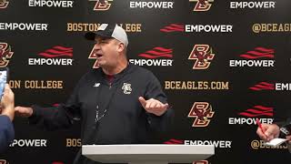 Celebrity Boston College Bill O’Brien Angry & Lashes Out at Reporter Asking Message to Upset Fans Net Worth