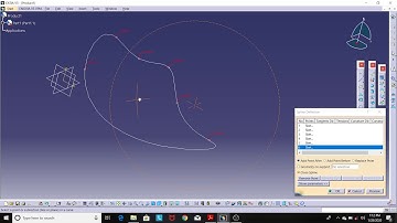 15. Wireframe and Surface Tutorial Catia V5: Creating Splines