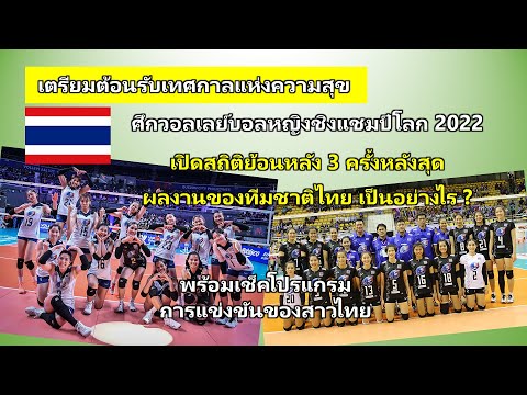 THA Volleyball ต้อนรับเทศกาลแห่งเสียงเชียร์ เช็คโปรแกรม เปิดผลงาน 3 ครั้งล่ ต้อนรับเทศกาลแห่งเสียงเชียร์ เช็คโปรแกรม เปิดผลงาน 3 ครั้งล่าสุดของสาวไทยในวอลเลย์บอลหญิงชิงแชมป์โลก