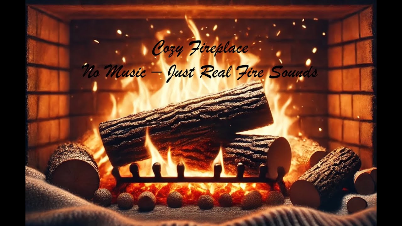 Live Fireplace 4K — Relaxing Crackling Fire Sounds for Cozy Vibes ...