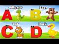Animals ABC Song | Animals Alphabet Song | Alphabet Letters | Phonics for Kids