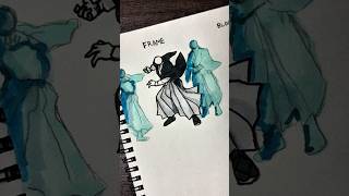 How to draw body with (frame and blood) #howtodraw #art #stickman #drawing #draw #tutorial
