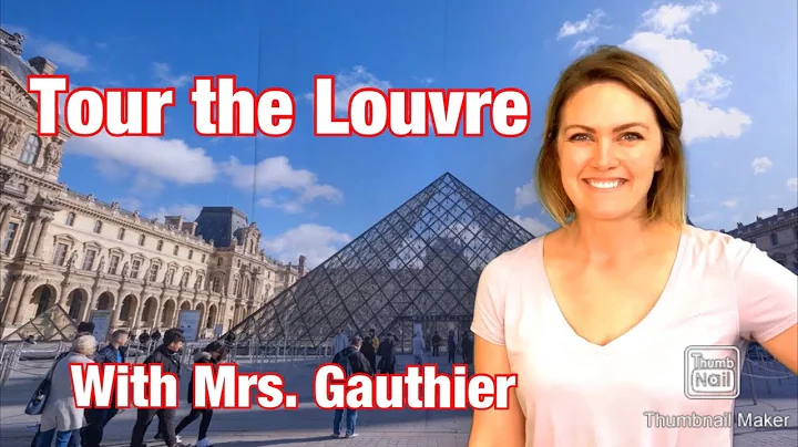 Virtual tour of the Louvre Museum in Paris, France...