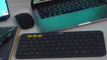▶️Logitech Bluetooth Keyboard K380 Easy Switch between 3 Bluetooth Devices 2021