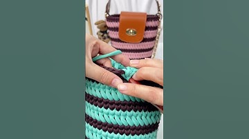 Crochet bag pattern #crochet #knitting